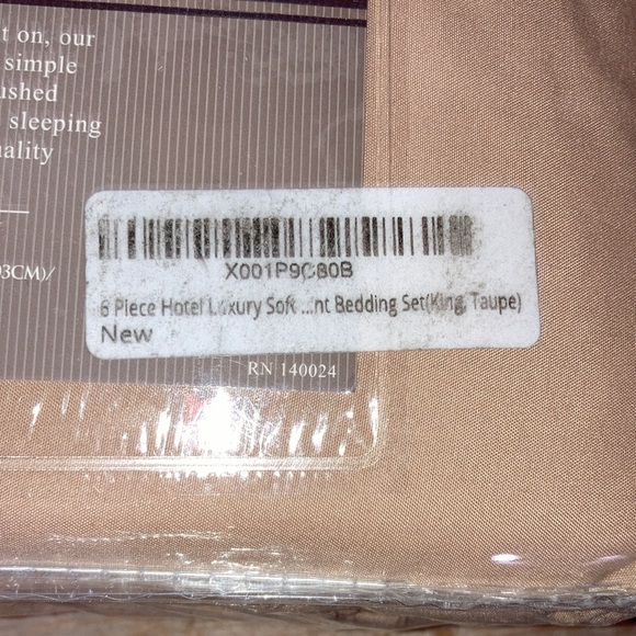 New in package king size sheets from QVC - Picture 9 of 9